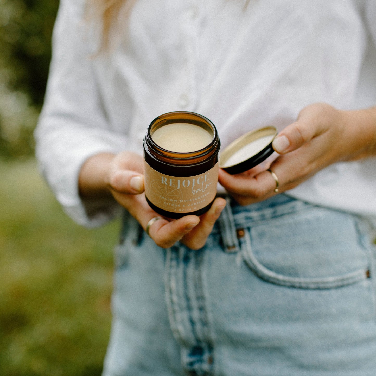Rejoice Tallow Balm - Uplifting, Citrus, Anti-Inflammatory