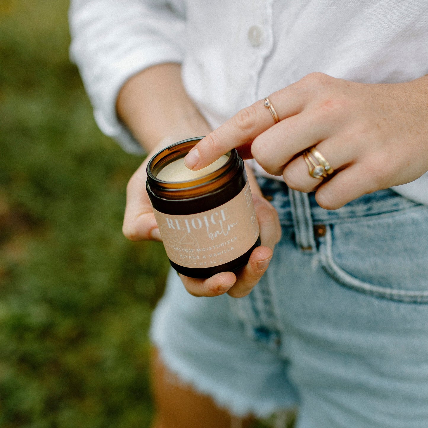 Rejoice Tallow Balm - Uplifting, Citrus, Anti-Inflammatory